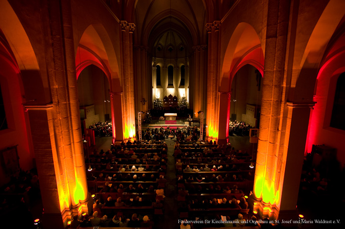 21. Dezember 2008: Kirche St. Josef, Krefeld-Stadtmitte, Weihnachtsoratorium, Crescendo Chor Krefeld