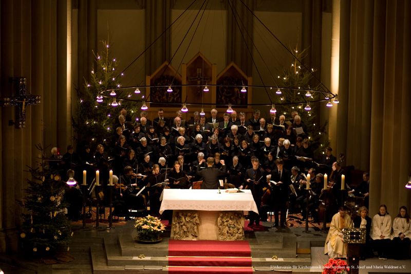 1. Januar 2009 - Kirche St. Josef, Krefeld-Stadtmitte, Chorgemeinschaft St. Josef und Maria-Waldrast