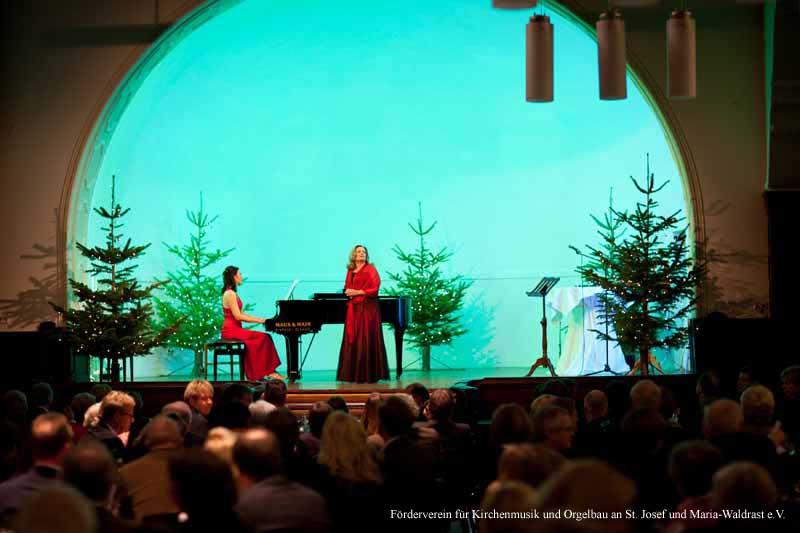 27. November 2010:  Stadtwaldhaus Krefeld , Konzert und Menü