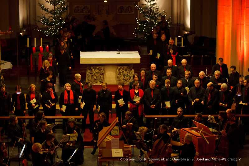 18. Dezember 2011: Kirche St. Josef, Krefeld-Stadtmitte, The Messiah, Crescendo Chor Krefeld
