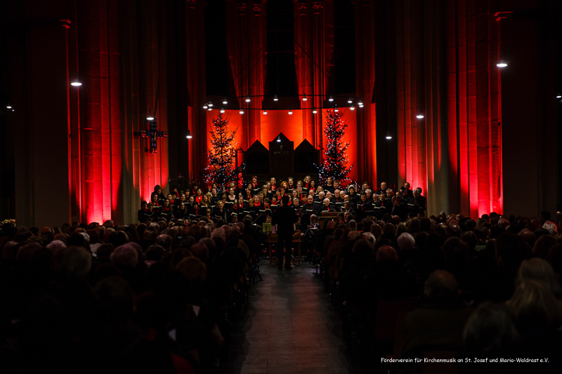 16. Dezember 2012: Kirche St. Josef, Krefeld-Stadtmitte, Crescendo Chor Krefeld