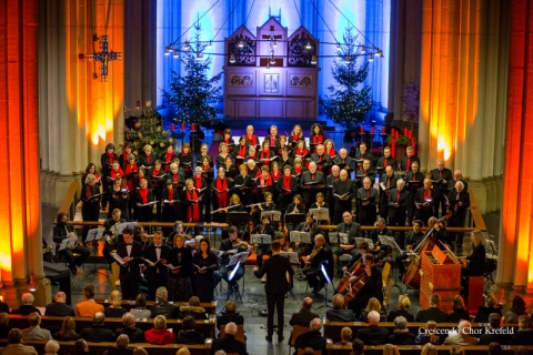 20. Dezember 2015: Kirche St. Josef, Weihnachtskonzert, Crescendo Chor Krefeld