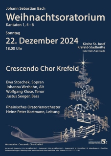 Johann Sebastian Bach: Weihnachtsoratorium, Kantaten 1, 4-6
