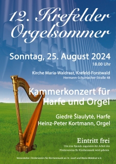Kammerkonzert für Harfe und Orgel